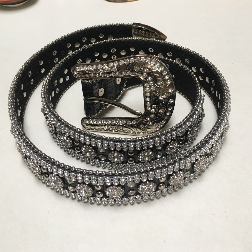 Women’s XL Rhinestone bling belt